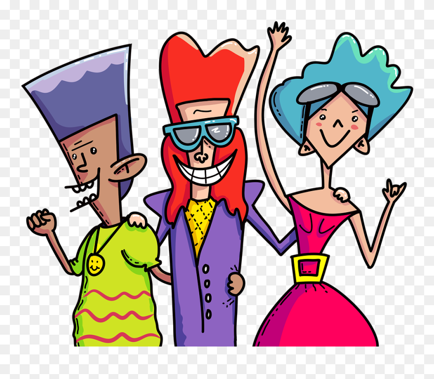 Dance Holiday The Eighties Free Photo - Party Guests Png Clipart