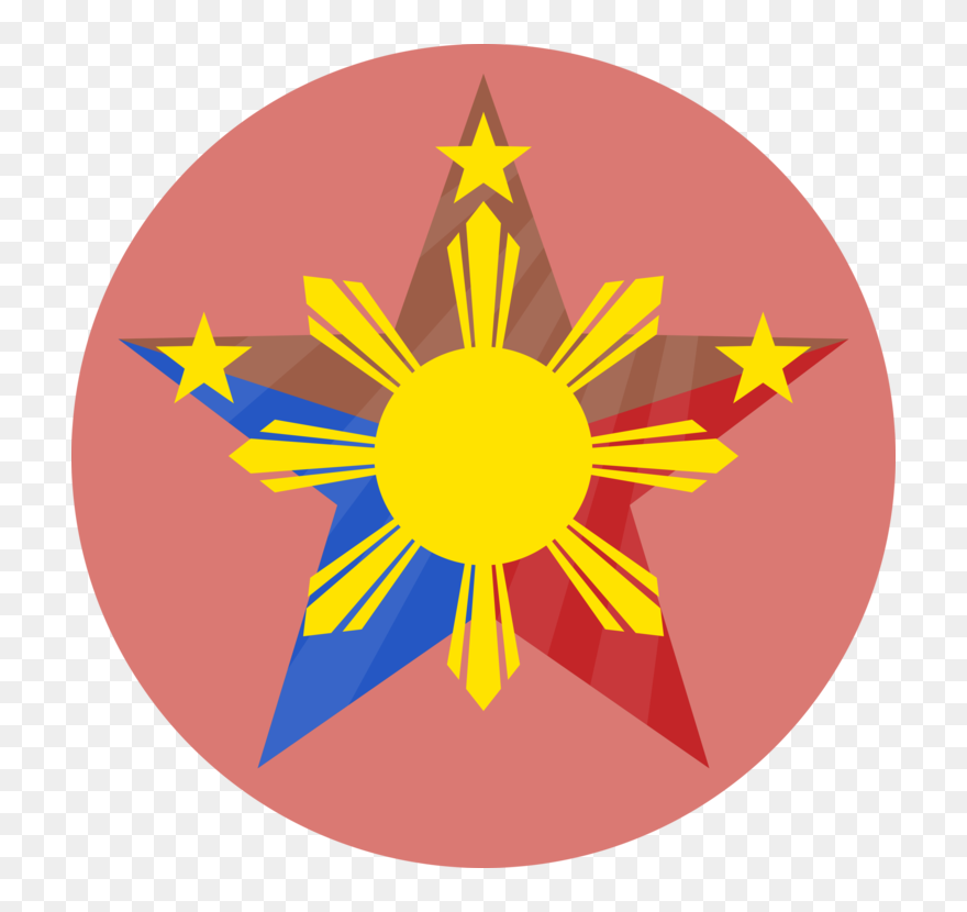 Symmetry,symbol,yellow - Nationalism Symbols In The Philippines Clipart
