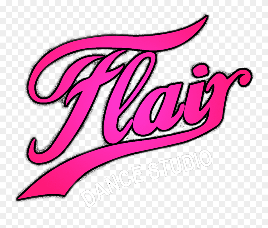 Flair Dance Studio Logo Clipart