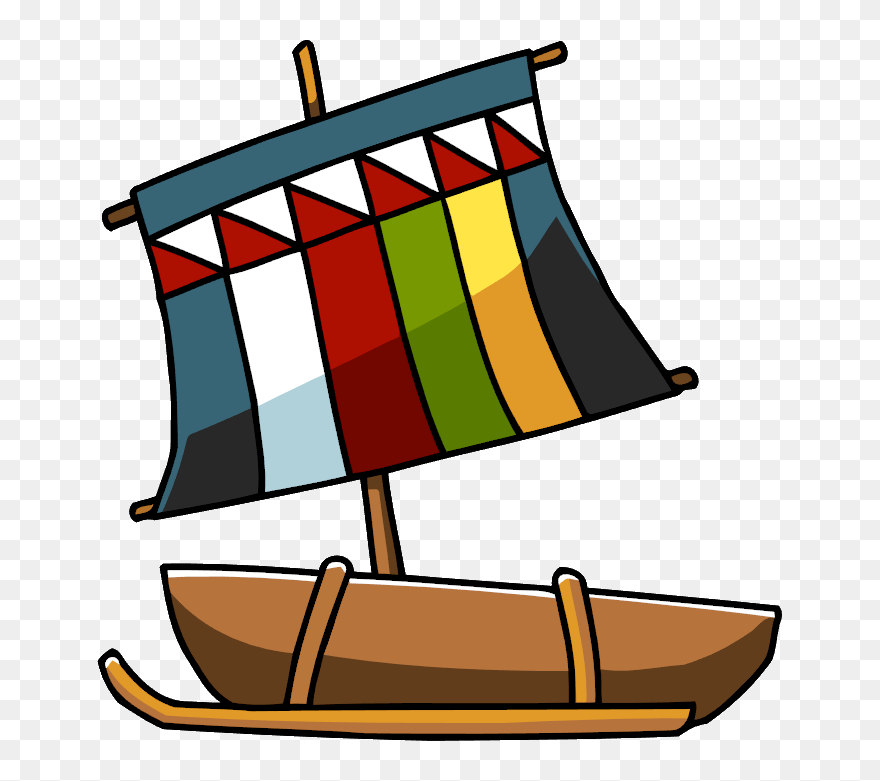 Drawn Boat Philippine Boat - Vinta Clipart - Png Download