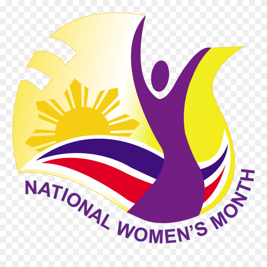 Celebration Pics - National Womens Month Logo Clipart