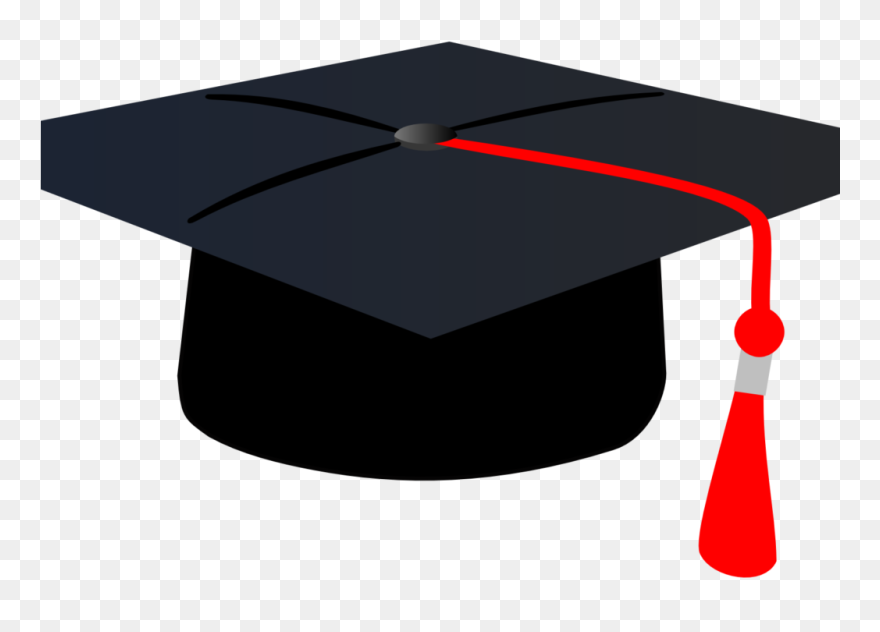 Clip Art Portable Network Graphics Square Academic - Graduation Cap With Tassel Clipart - Png Download