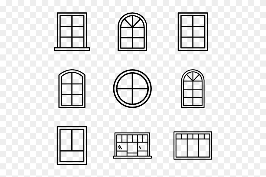 24 Windows Packs De Iconos - Window Icon Png Clipart