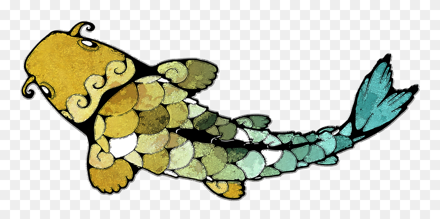 Program Society Of San - 2 Japanese Koi Clipart - Png Download