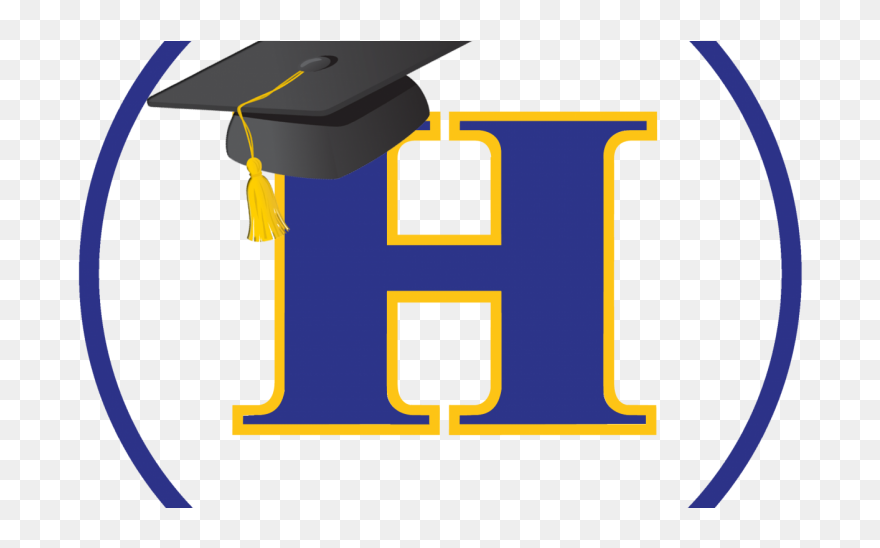Hps H Graduation Hat - School Clipart