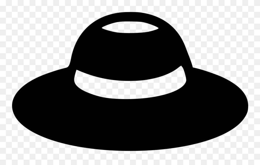 Large Sunhat Png Icon - Fedora Clipart