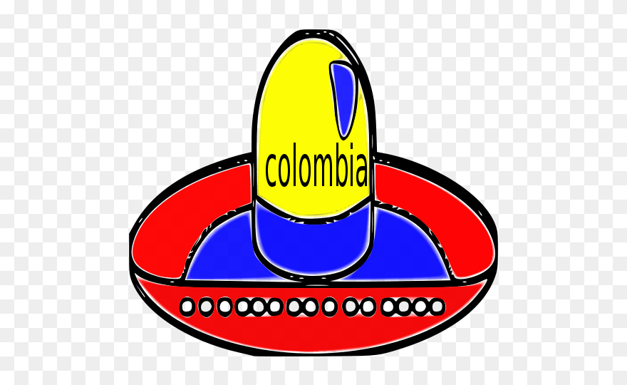 Cliparts Colombian Hat - Png Download