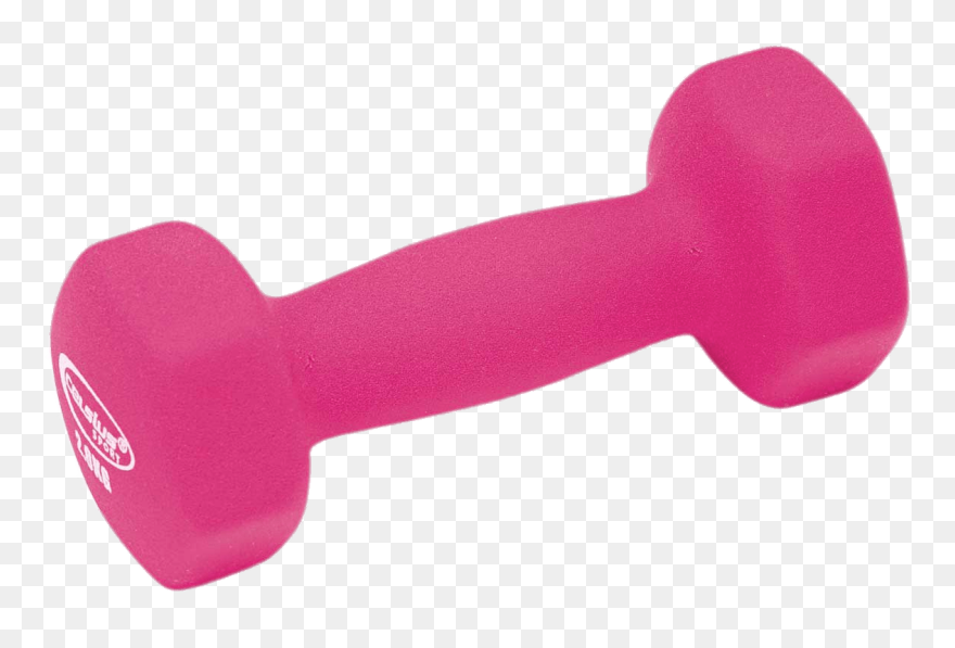 Dumb Bell Png - Pink Dumbbell Png Clipart