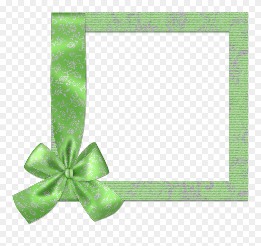 Green Frame Png - Green Page Frame Border Clipart