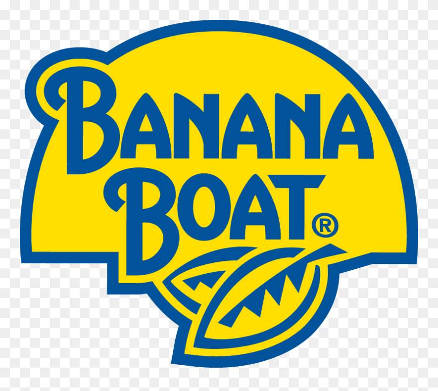 Banana Boat Sunscreen Font Clipart