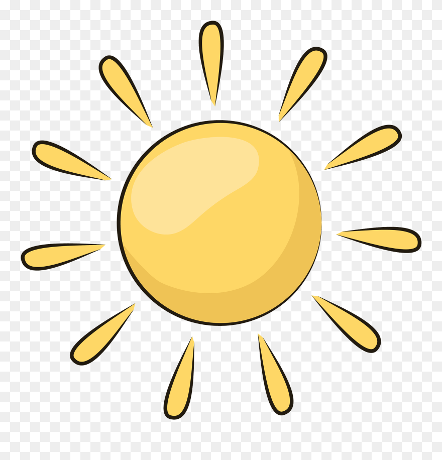Clipart Sol - Png Download