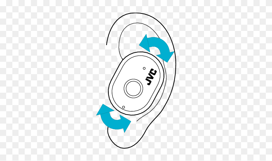 Ear Fit A10t - Cartoon Clipart