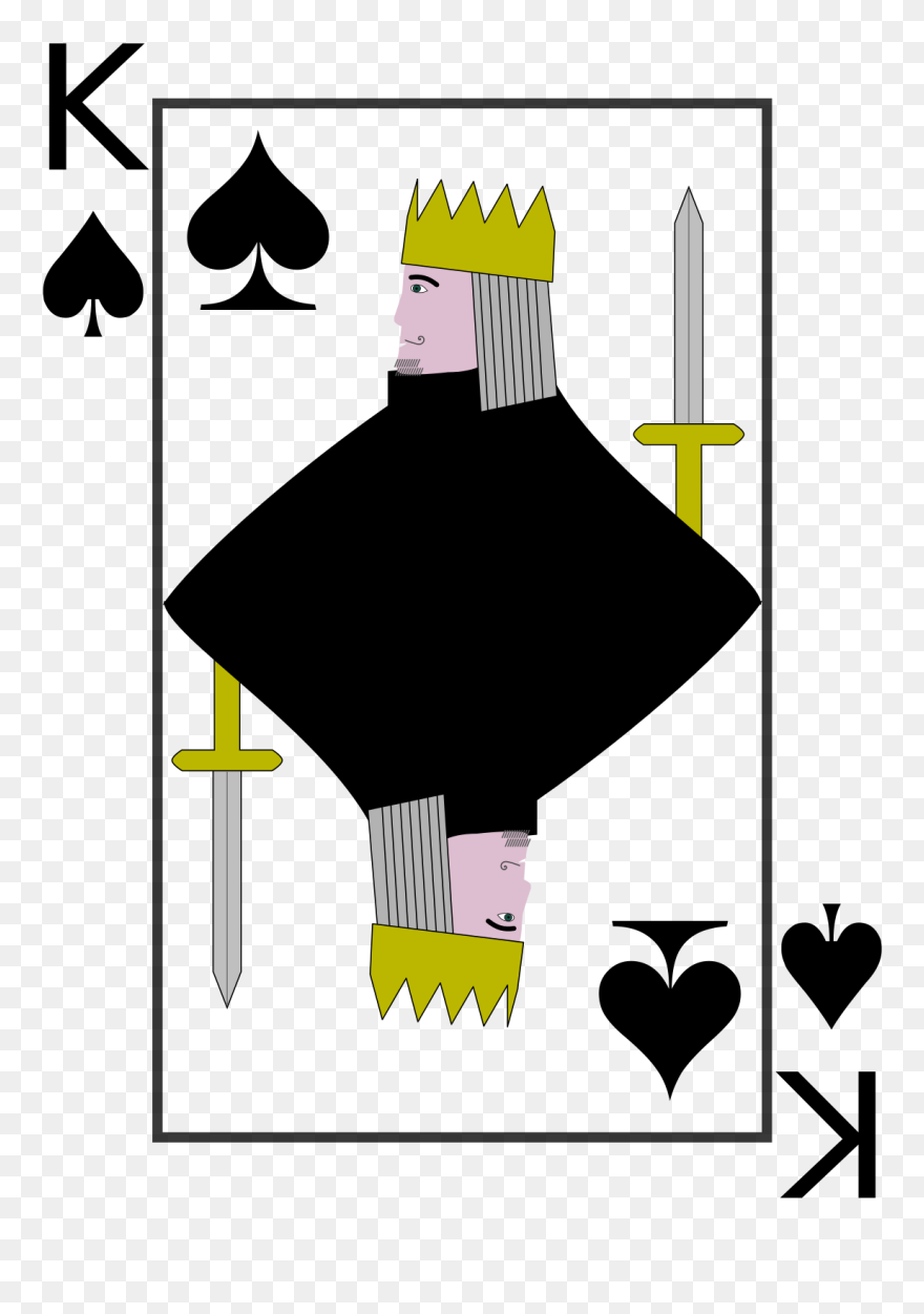 Transparent Spade Clipart - 5 Of Spade Card - Png Download