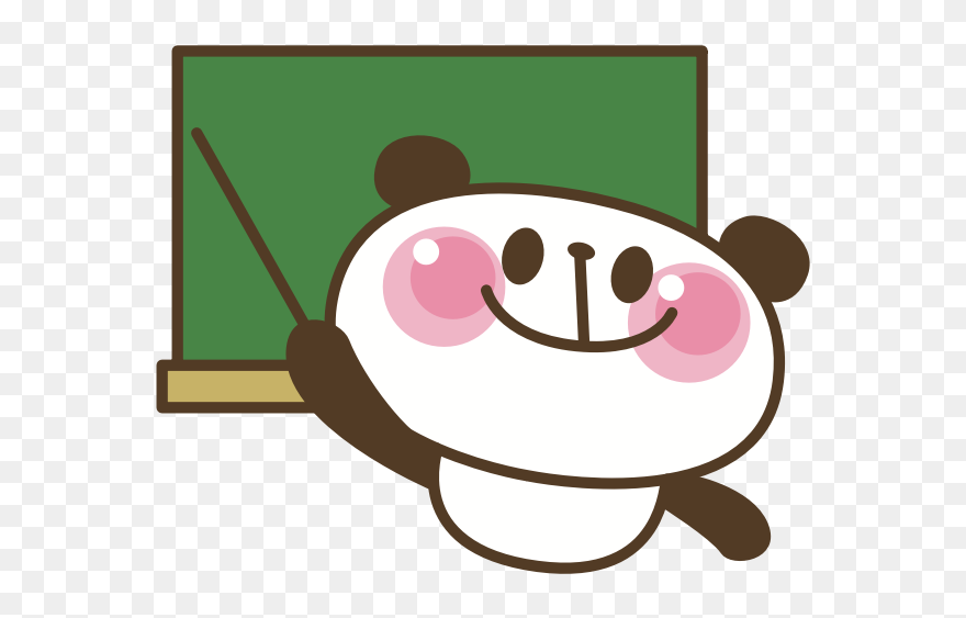 Panda Instructor Clipart