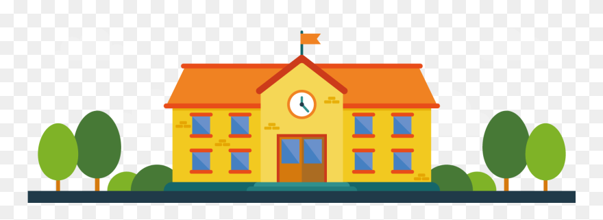 School Building Clipart Png Transparent Png