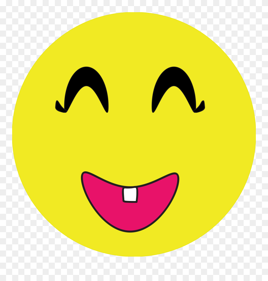 Baby Smiley Clip Arts - Baby Smiley Face Clipart - Png Download