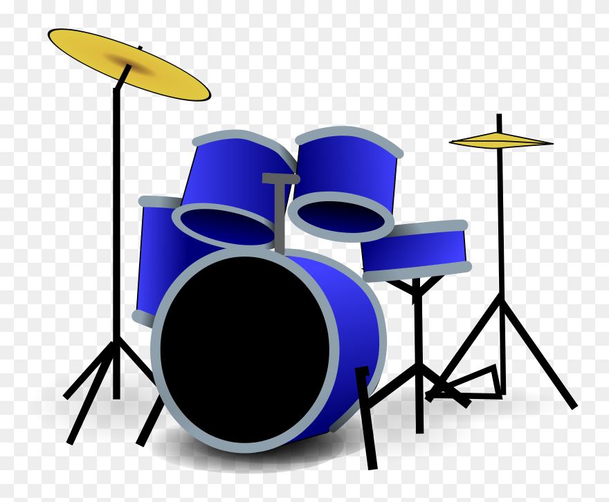 Transparent Musical Instruments Clipart - Drums Clipart - Png Download