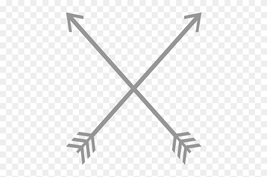 Tribal Arrow Png Download - Star Crossed Lovers Symbol Clipart