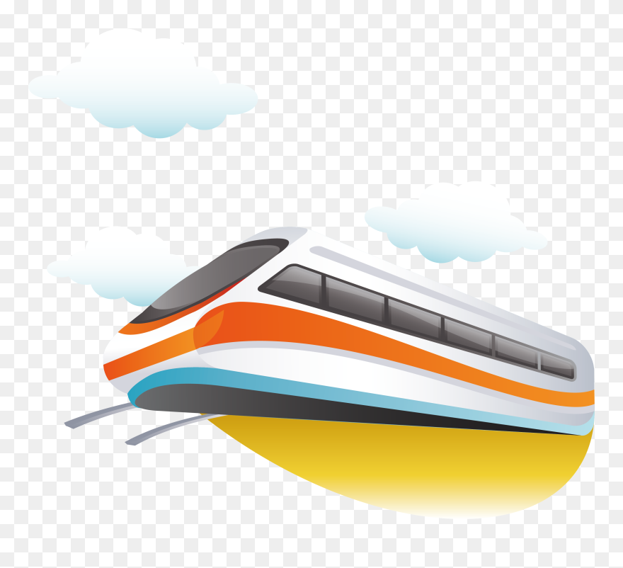 Sky Train Png High Quality Image - Monorail Clipart Transparent Png