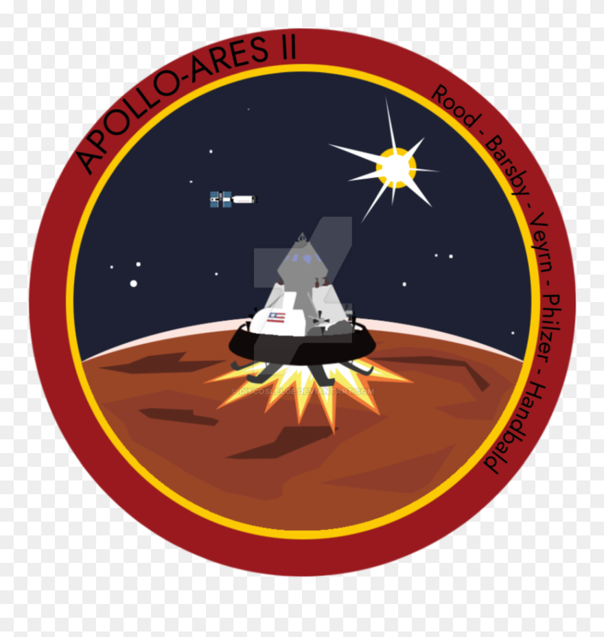 Spaceship Clipart Apollo Spacecraft - Circle - Png Download