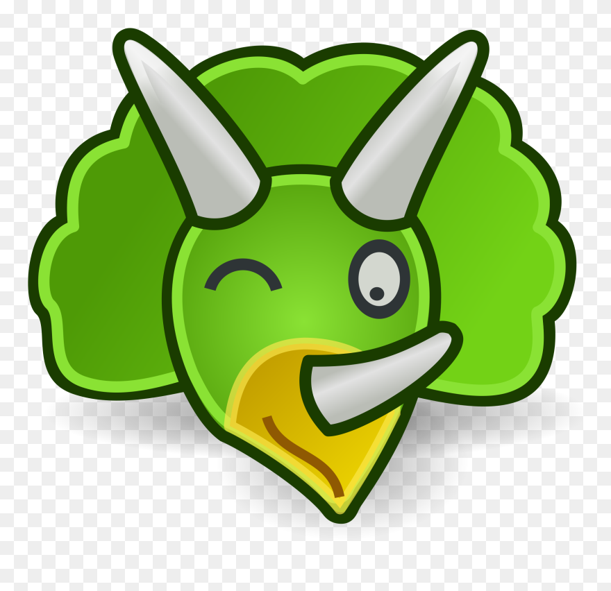 Dinosaurs Clipart Brontosaurus - Head Of Dinosaur Cartoon - Png Download