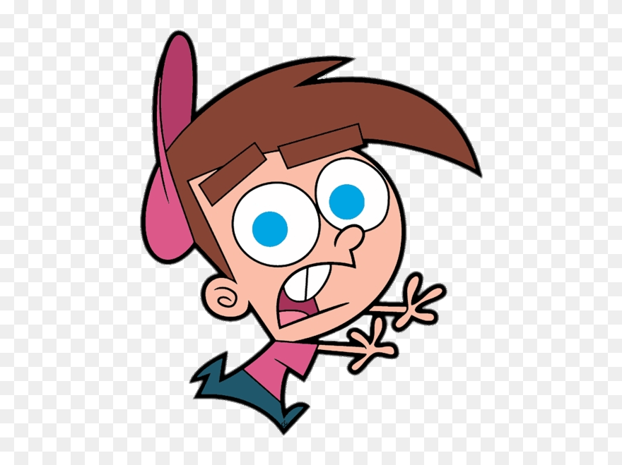 Timmy Turner Running - Fairly Odd Parents Timmy Running Clipart