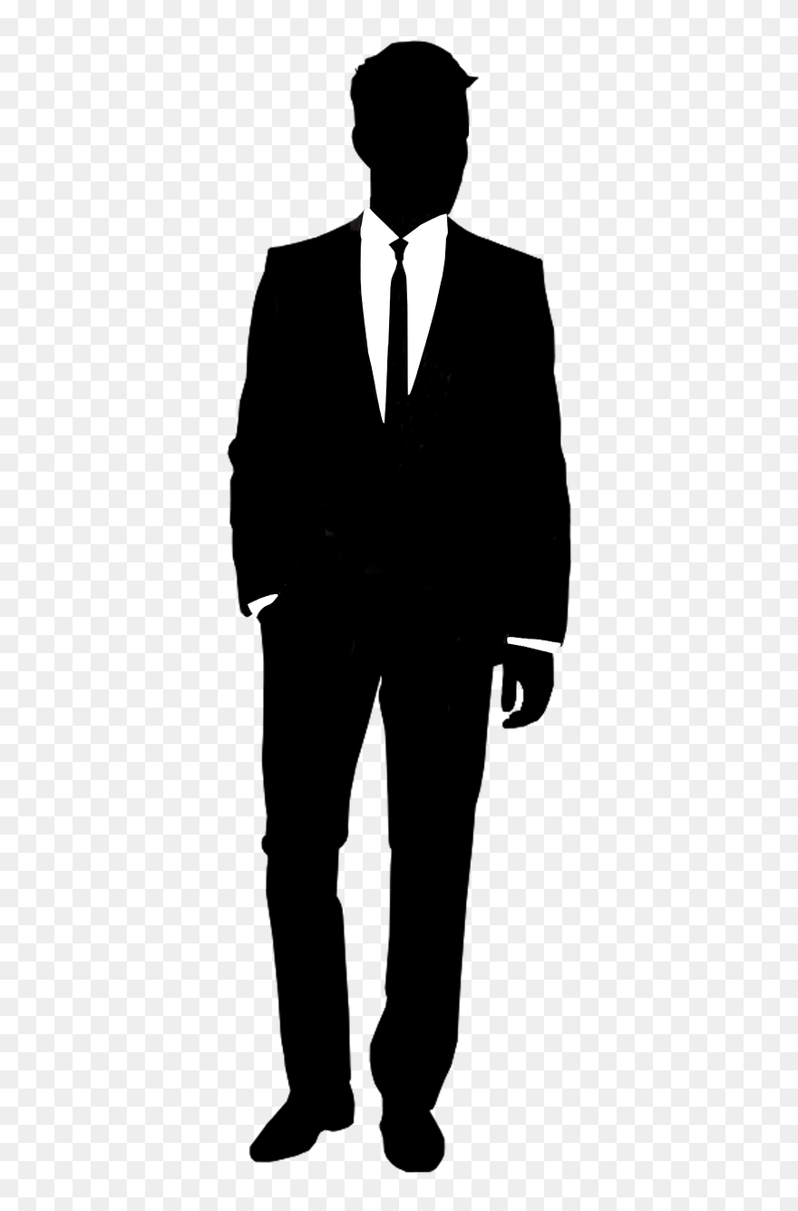 Man In Tuxedo Clipart - Mens Fashion Clip Art - Png Download