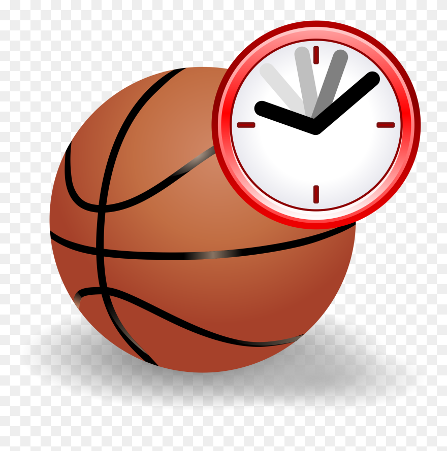 Piston Basketball Clipart Image Royalty Free Download - Png Clock Vector Transparent