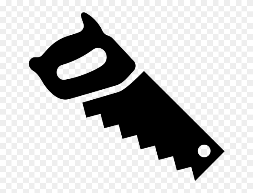 Hand Saws Tool Hacksaw Handle - Saw Icon Png Clipart