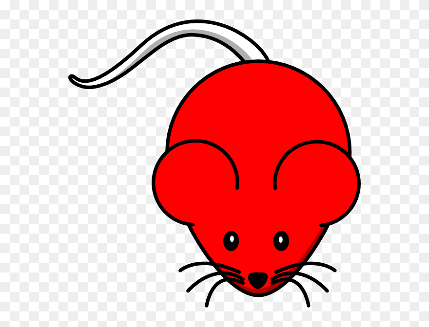 Computer Mouse Clipart Free - Black Mouse Clipart - Png Download