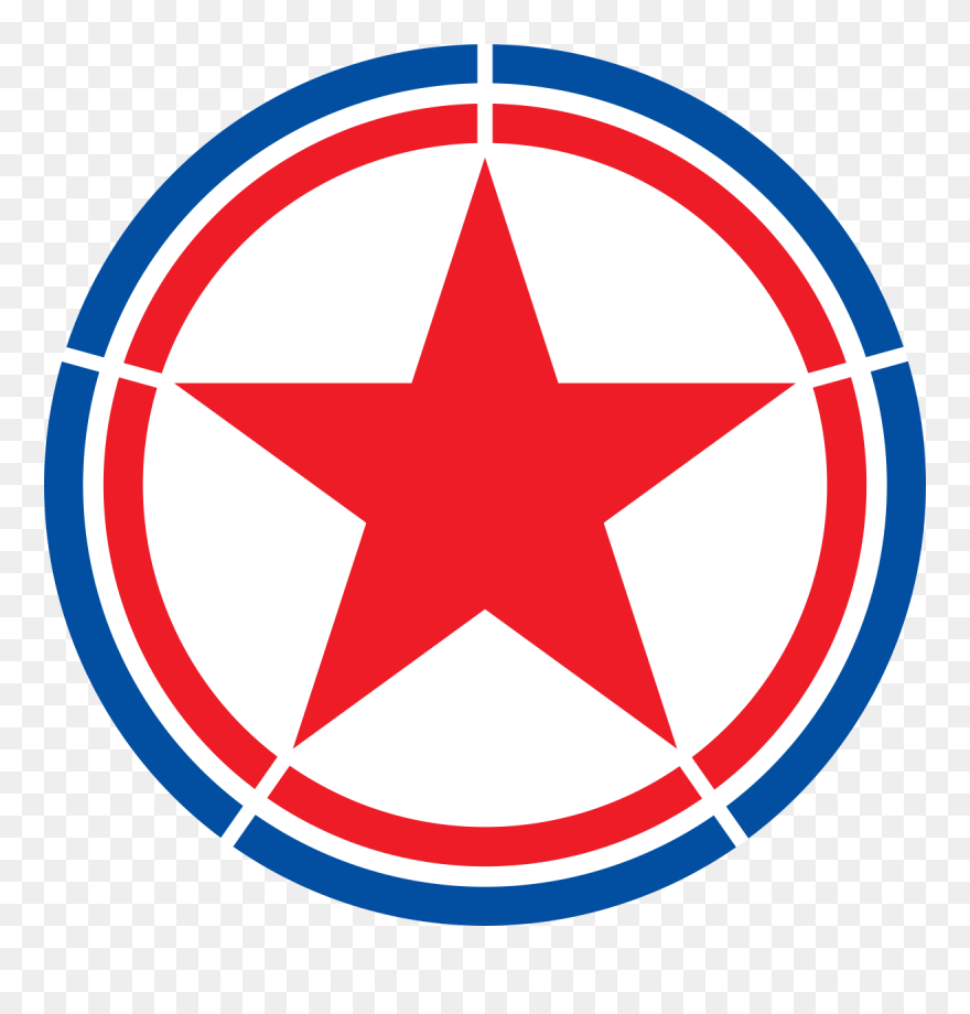 Transparent Stealth Bomber Clipart - North Korea Symbol - Png Download