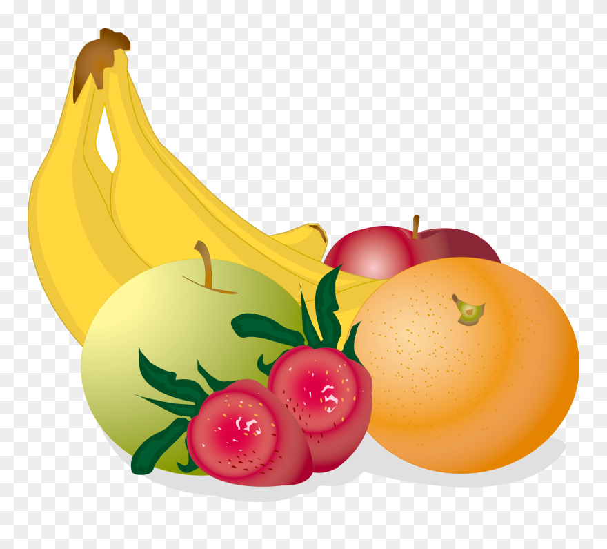 Fruits And Vegetables Vector Png Clipart