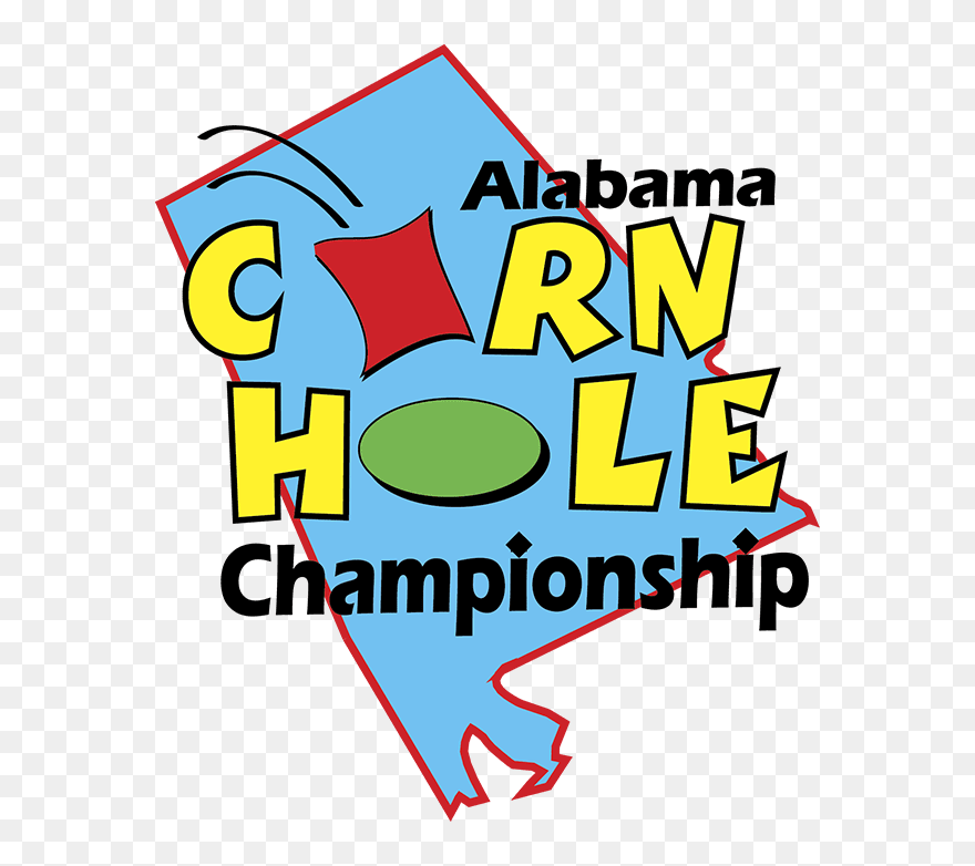 Logo For Alabama Cornhole Championship - Corn Hole Clipart