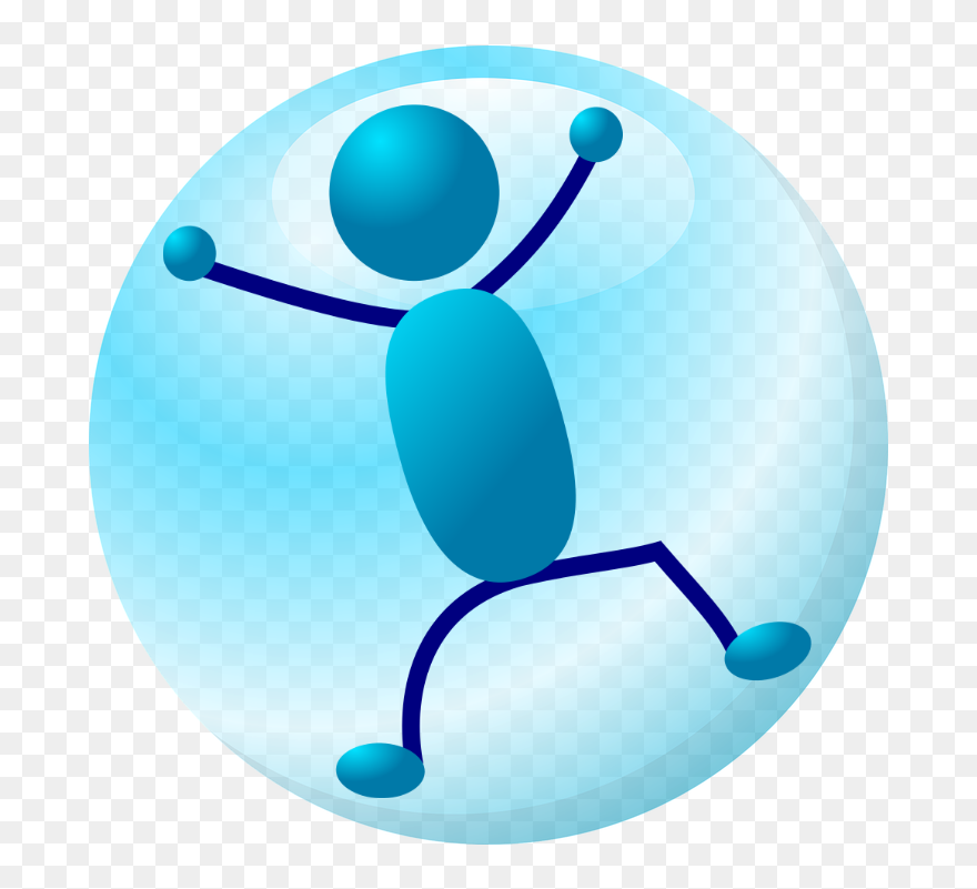 Knockerball / Bubble Battle Balls In Michigan - Stick Man Clipart
