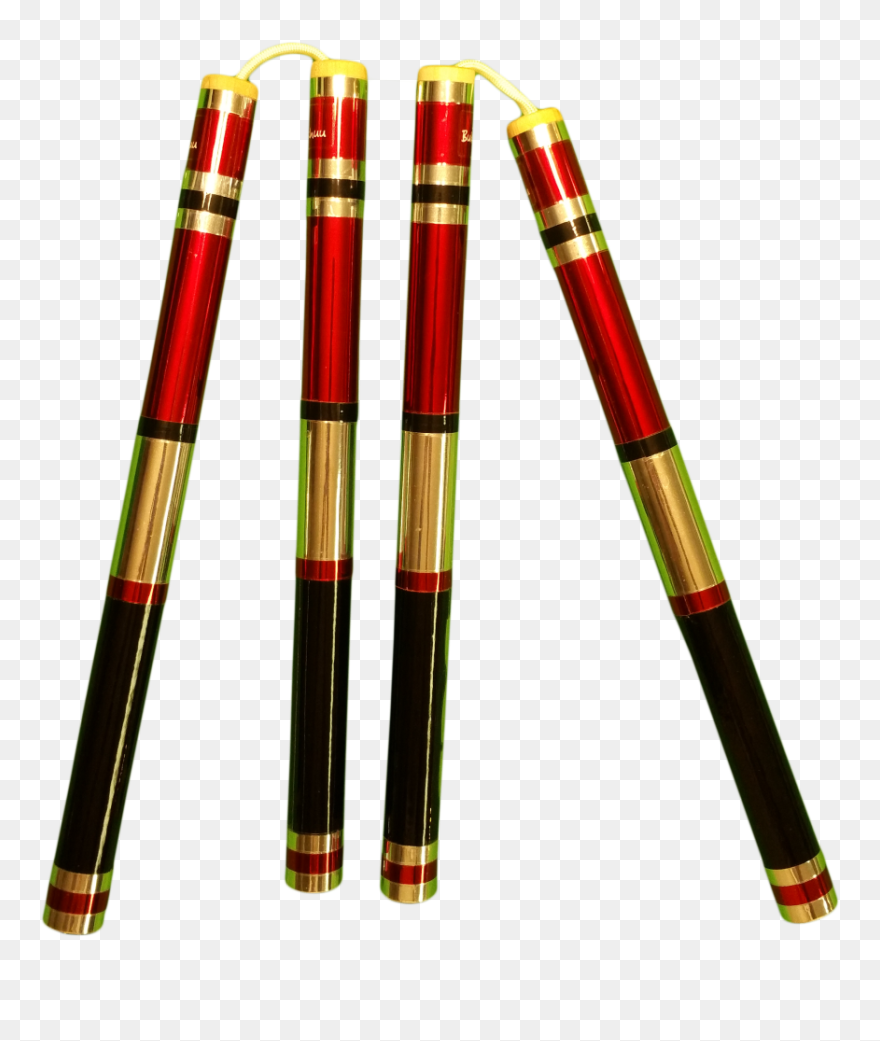 Transparent Nunchucks Clipart - Musical Instrument - Png Download