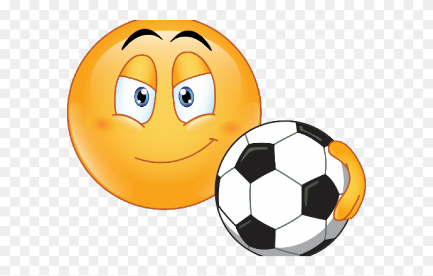 Emoji Football Clipart