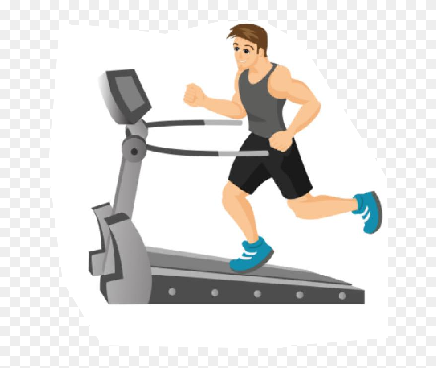 Exercise Bench Clipart Cardiorespiratory Endurance - Treadmill - Png Download