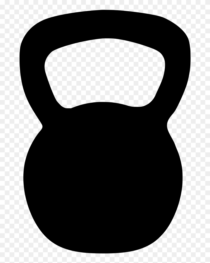Kettlebell Clipart Exercise Equipment - Kettlebell Svg - Png Download