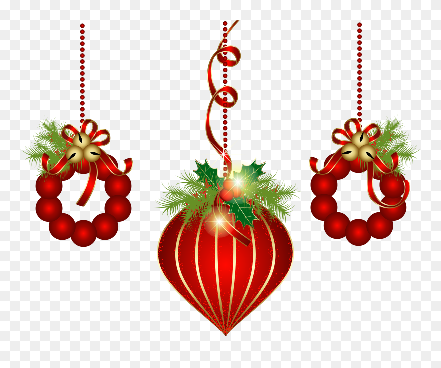 Christmas Ornament Christmas Decoration Clip Art - Christmas Decorations Clipart Transparent Background - Png Download