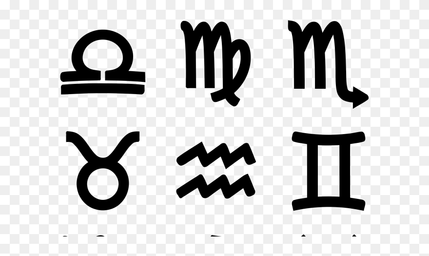 Vector Image Zodiac Signs Clipart