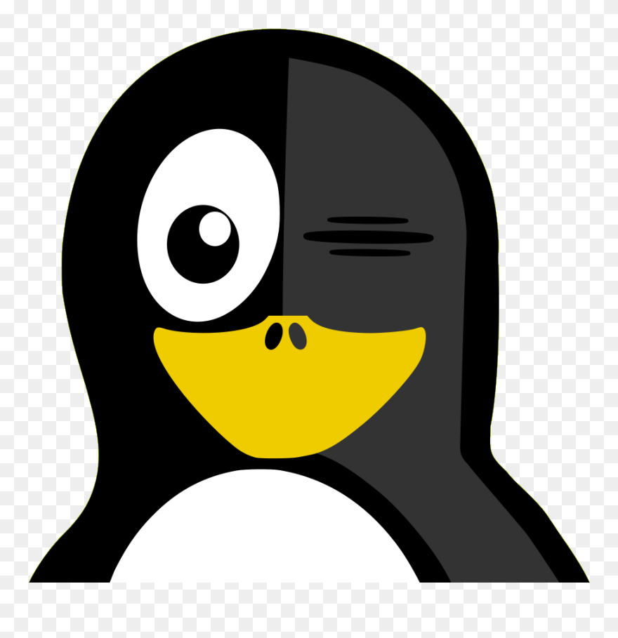 Winking Penguin Svg Clip Arts - Penguin Clipart Crying - Png Download