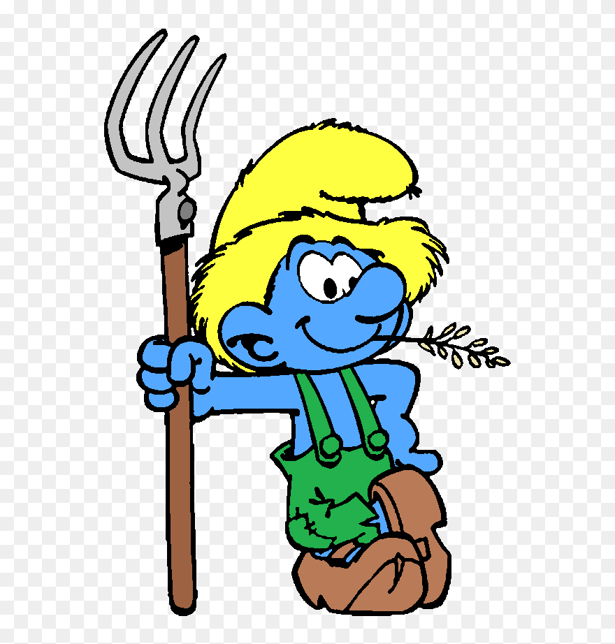 Farmer Smurf Png Clipart