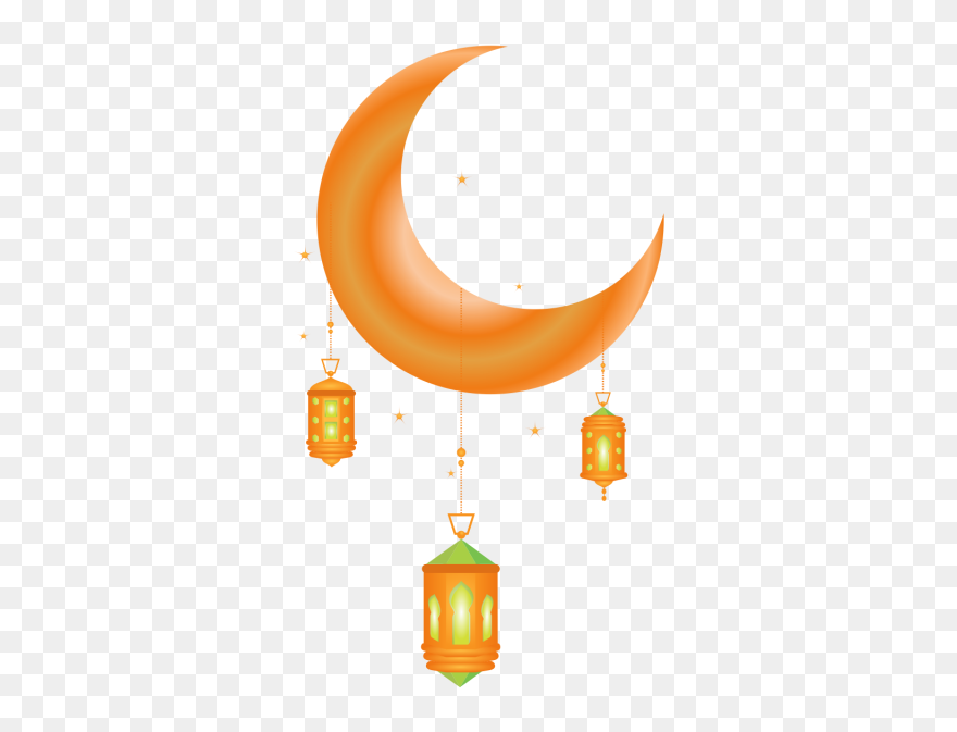 Moon Ramadan Clipart - Ramadan Moon Png Transparent Png