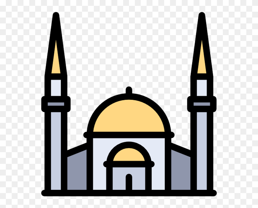 Milan Cathedral Clip Art - Mosque Buildings Icon Png Transparent Png