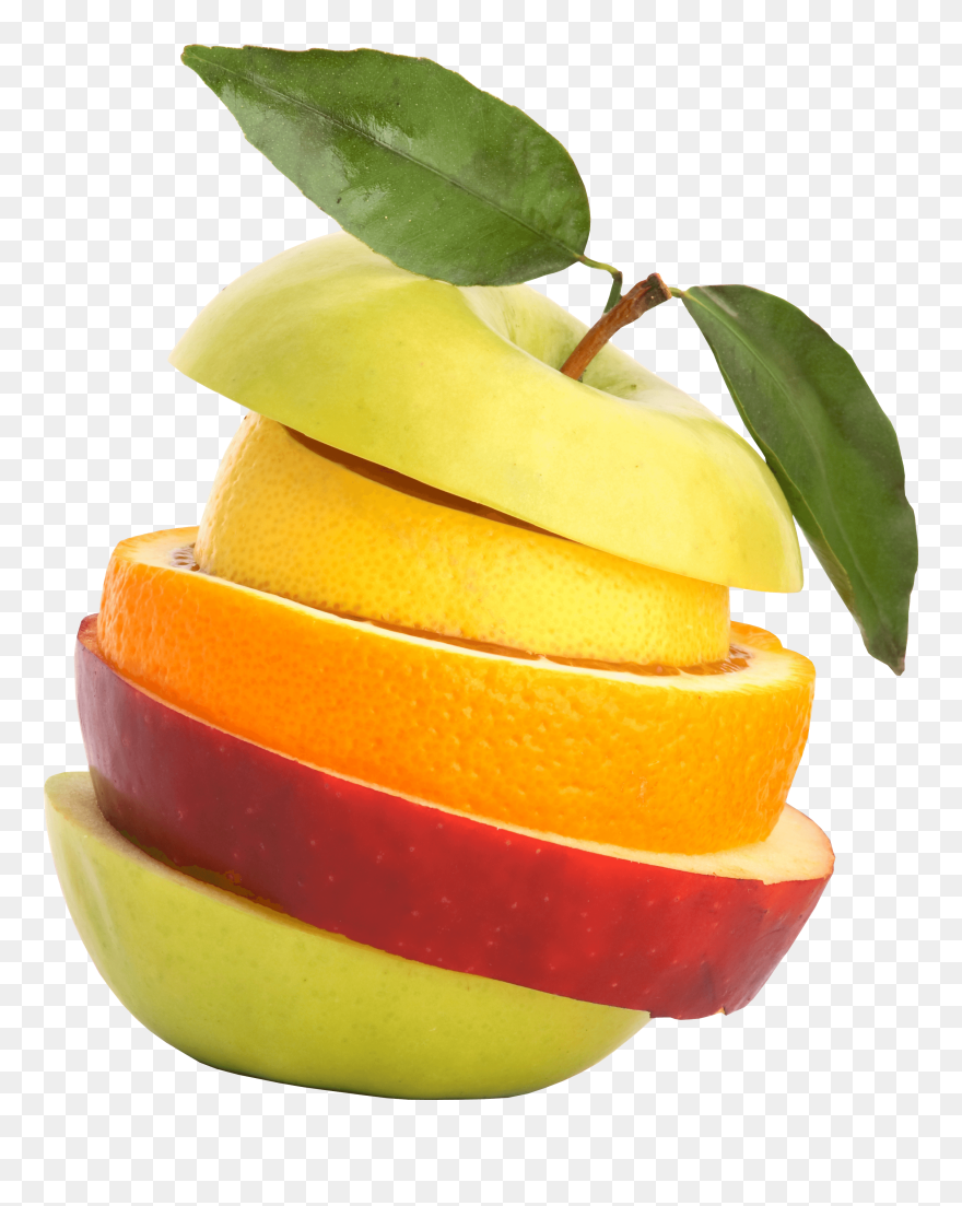 Star Fruit Clipart Transparent - Sliced Fruits Transparent Background - Png Download