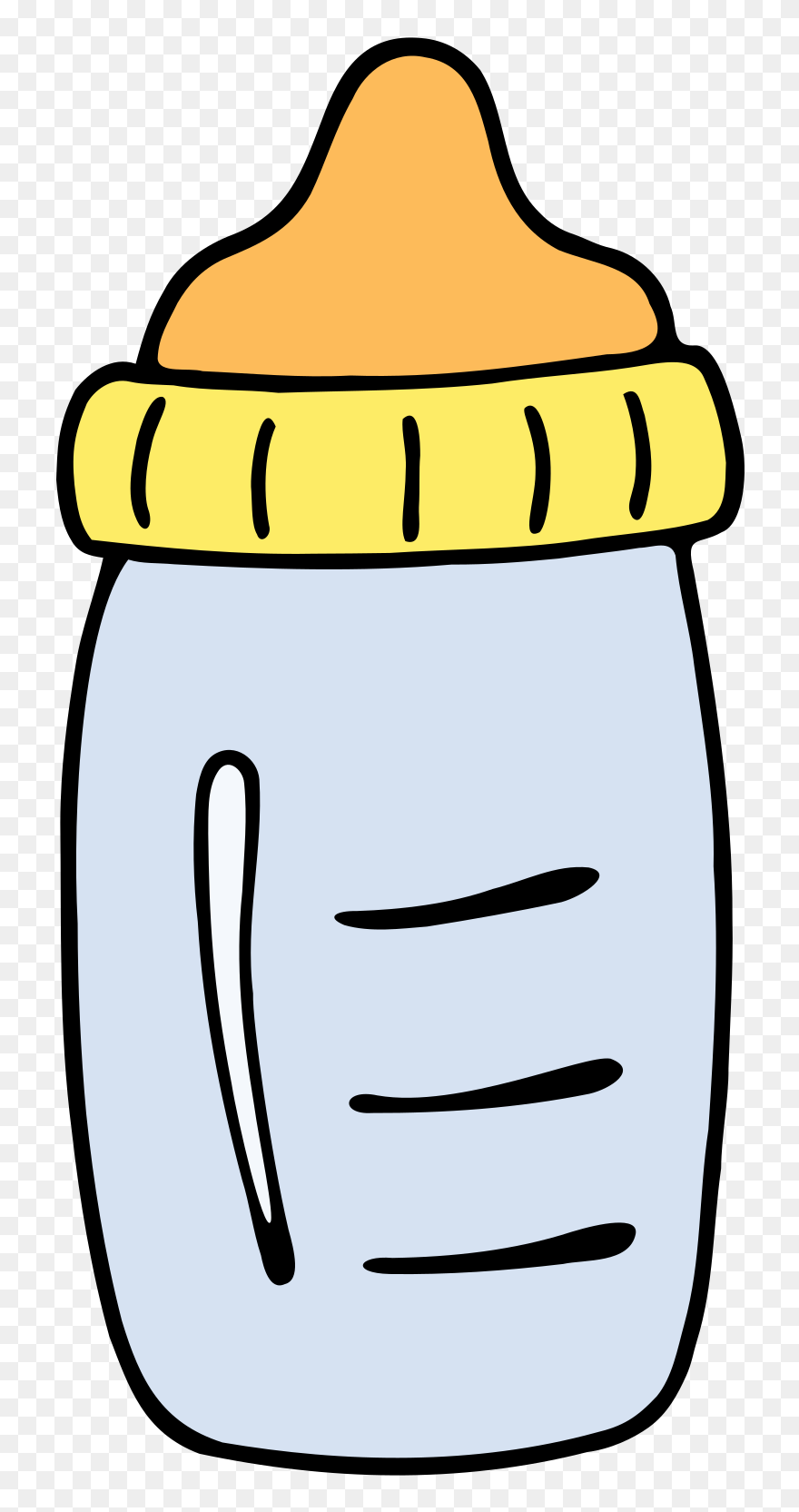 Milk Bottle Clip Art Black And White - Png Download