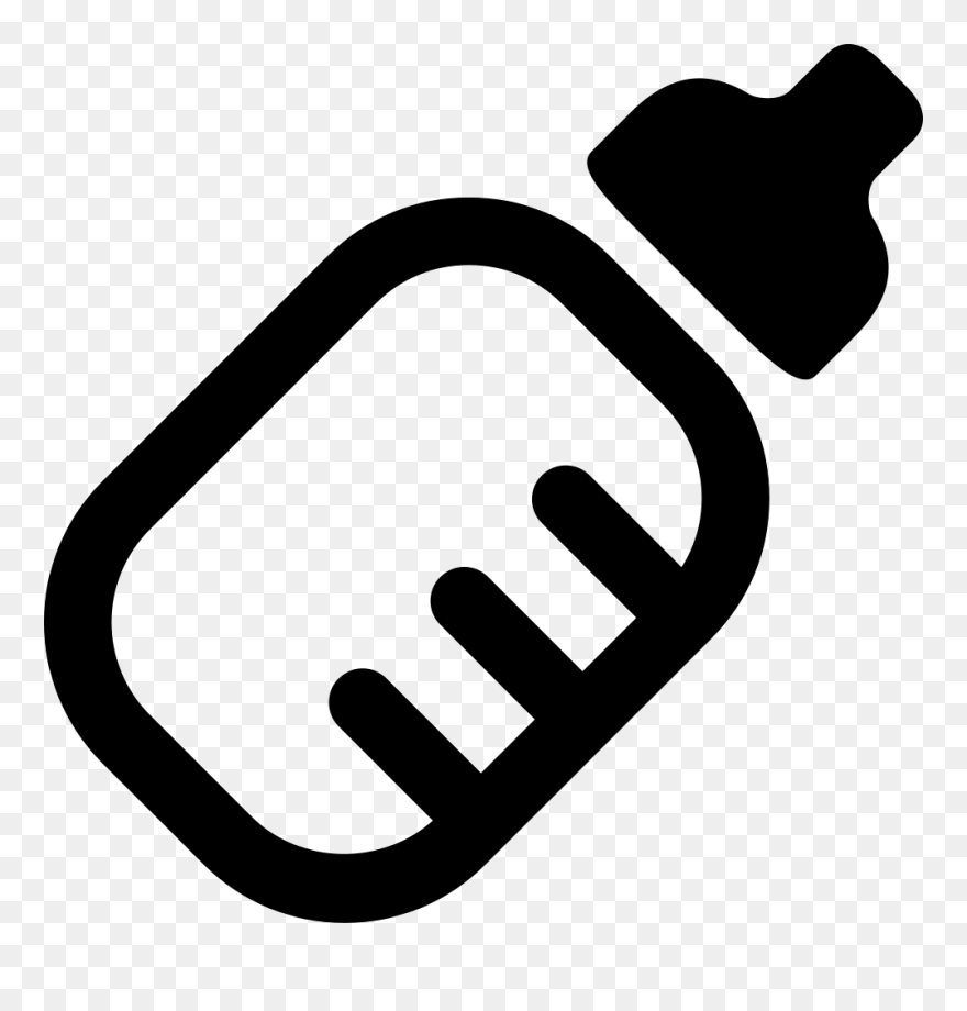 Baby Bottle - Baby Bottle Icon Png Clipart