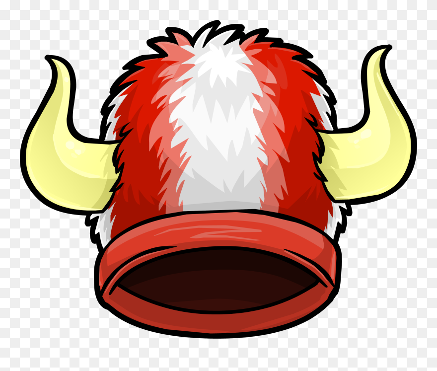 Club Penguin Rewritten Wiki - Viking Helmet Blue Png Clipart