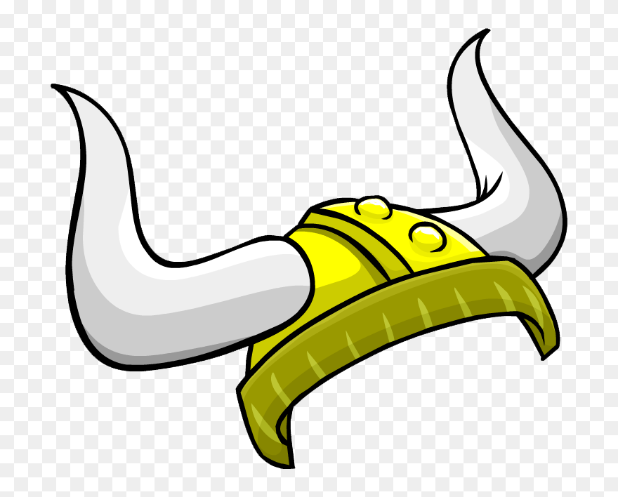 Viking Clip Club Penguin - Club Penguin Viking Helmet - Png Download