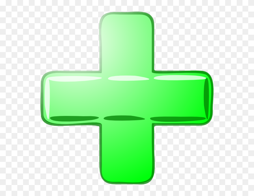 Green Plus Sign Transparent Clipart (#5643042) - PinClipart